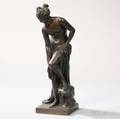 After GabrielChristophe Allgrain French 17101795 Bronze Figure of a Bather La Baigneuse