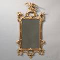 Giltwood Chippendalestyle Mirror