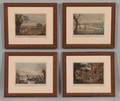 Robert Havell Jr BritishAmerican 17931878 Set of Four British Shooting Prints Partridge Snipe Pheasant