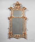 George III Giltwood Chinoiserie Mirror