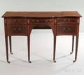George III Inlaid Mahogany Sideboard