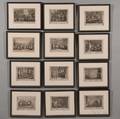 William Hogarth British 16971764 Industry and Idleness  A Series of Twelve Framed Engravings