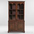 George III Mahogany Cabinet Display