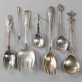 Seven Pieces of Silver Flatware