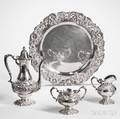 Fourpiece Mauser Sterling Silver Coffee Service