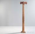 Architectural Column with Ionic Capital