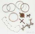 Group of Sterling Silver Jewelry
