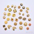 Eighteen Pairs of Vintage Costume Earclips