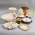 Fourteen Assorted Pottery and Porcelain Items
