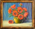 Muriel Danahy American 20th21st Century Still Life with Poppies