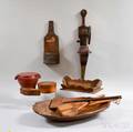 Group of Wooden Domestic Items