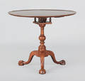 Philadelphia Chippendale mahogany tea table ca 1770