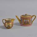 Vienna Porcelain Teapot and Creamer