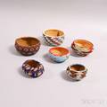 Six Paiute Baskets