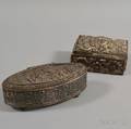 Two Silverplated Jewelry Boxes