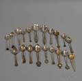 Nineteen Souvenir Spoons