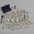 Group of Sterling Silver Tableware