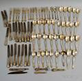 Group of Whiting Manufacturing Co Burlington Sterling Silver Partial Flatware Service