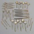 International Sterling Spring Glory Partial Flatware Service for Six