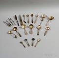 Group of Assorted Sterling Silver and Silverplated Tableware