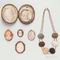 Group of Cameo Jewelry