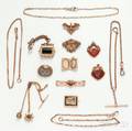 Group of Victorian Goldfilled Jewelry