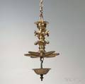 German Brass Hanging Sabbath Lamp