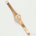 18kt Gold Omega De Ville Ladys Wristwatch