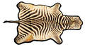 Zebra rug