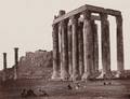 James Robertson English 18131888 Temple of Jupiter Athens