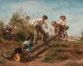 Charles douard Frre French 18371894 The SeeSaw
