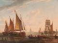Frans Swagers Dutch 17561836 Harbor Scene