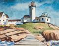 John Whorf American 19031959 Lighthouse