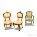 Three Louis XVstyle Chairs
