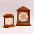 Two Seth Thomas Mahogany Bracket Clocks