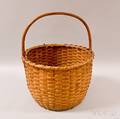 Woven Splint Gathering Basket
