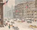 Guy Carleton Wiggins American 18831962 Midtown 5th Avenue Winter