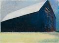 Wolf Kahn GermanAmerican b 1927 Blue Barn