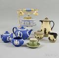 Nine Pieces of Modern Wedgwood Jasperware