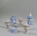 Six Modern Wedgwood Jasper Items