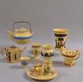 Twelve Wedgwood Caneware Items