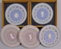 Six Wedgwood Three and Fourcolor Plates