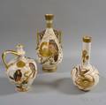 Three Royal Bonn Birddecorated Ceramic Vessels
