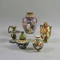 Five Royal Bonn Glazed Ceramic Items
