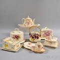 Eight Assorted Royal Bonn Floraldecorated Ceramic Tableware Items