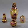Four Royal Bonn Floraldecorated Vases
