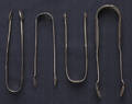Collection of silver tongs