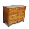 Federal Tiger Maple Chest of Drawers