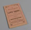 The Playing Rules of Lawn Tennis Pamphlet