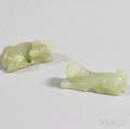 Two Jade Animal Carvings